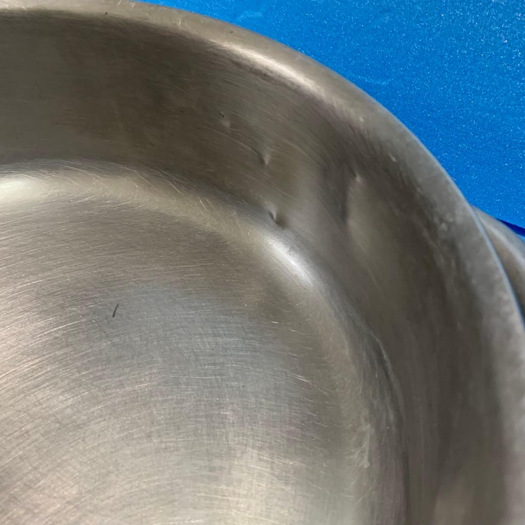 ①EBM モリブデンジ２ 30cm ステンレス フライパン 片手鍋