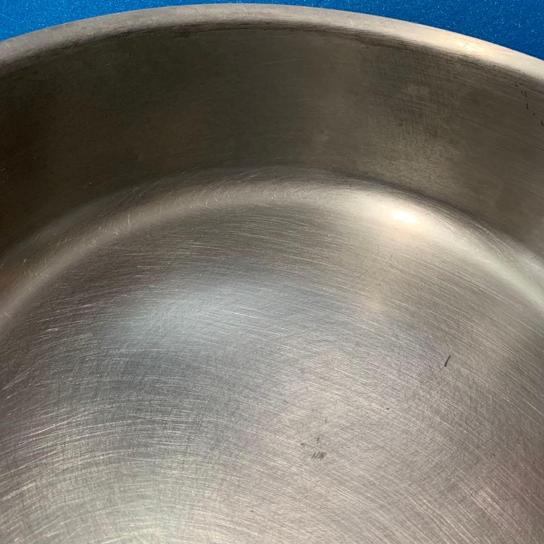 ①EBM モリブデンジ２ 30cm ステンレス フライパン 片手鍋