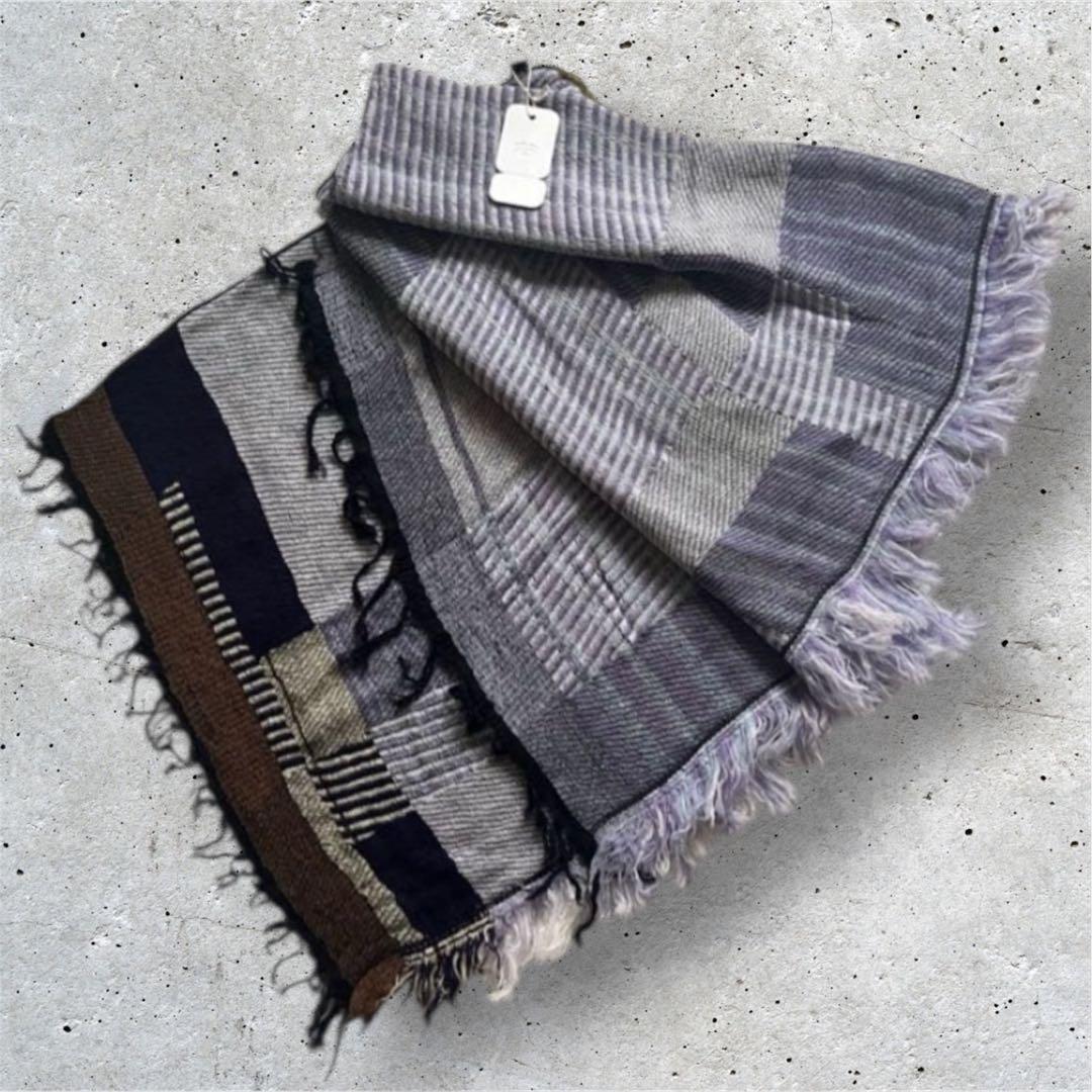 ꕤ新品ꕤtamaki niime JQ shawl MIDDLE②すみれ色系