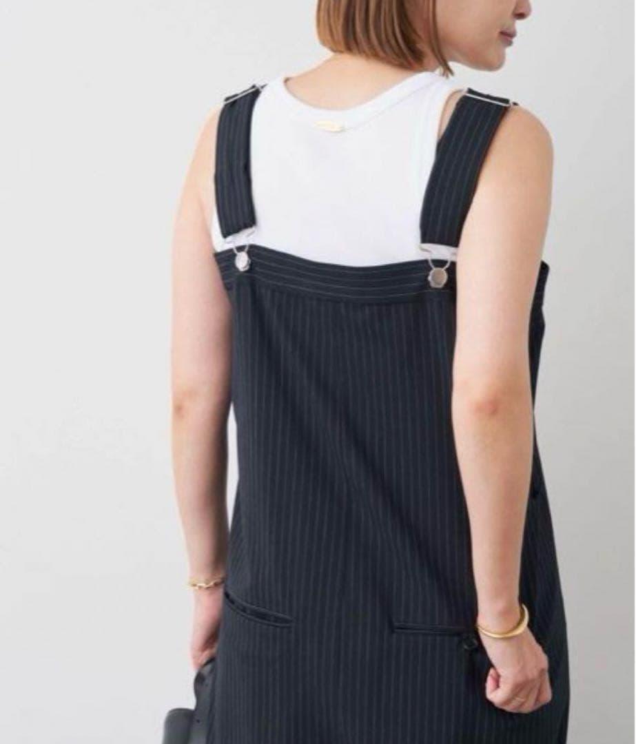 美品　Deuxieme Classe PROVOKE ネイビー サロペット