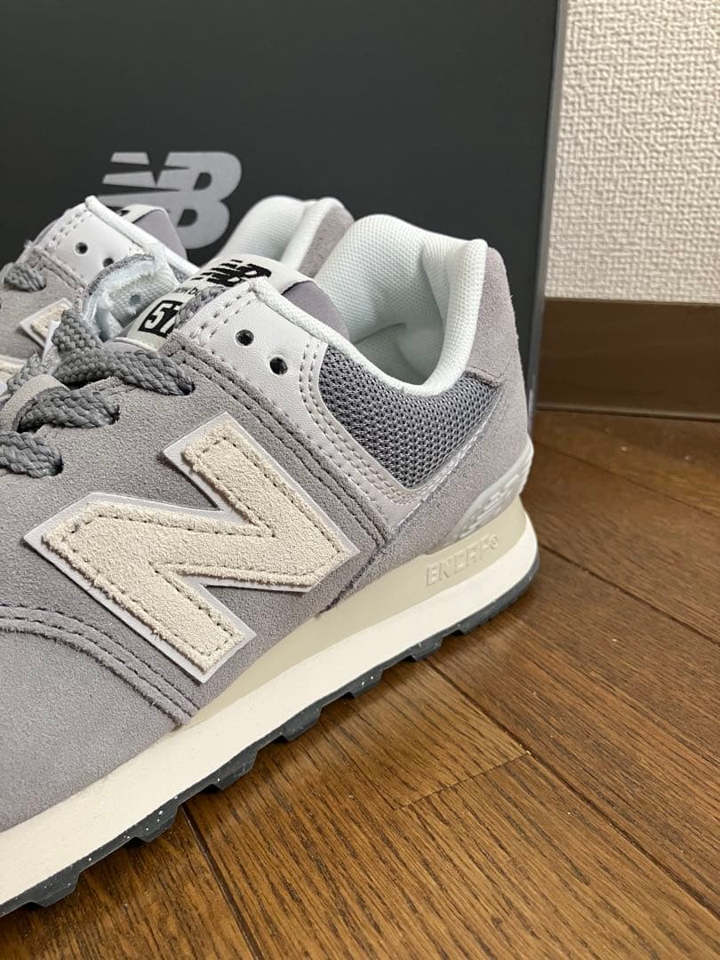 24.5cm ニューバランスU574 グレーカラー
