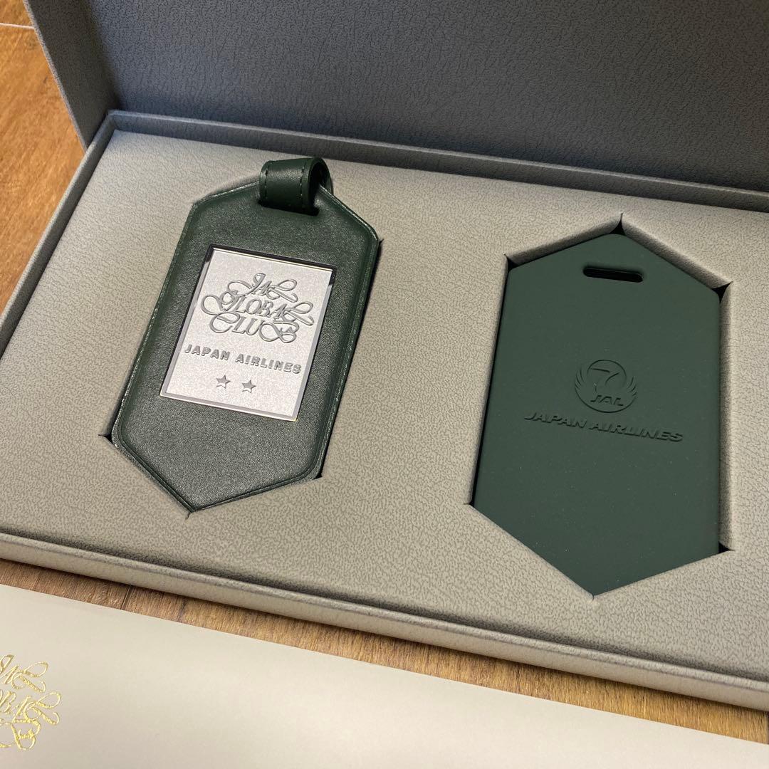 【未使用】JAL グローバルクラブ 亀タグ 箱付き 名前あり
