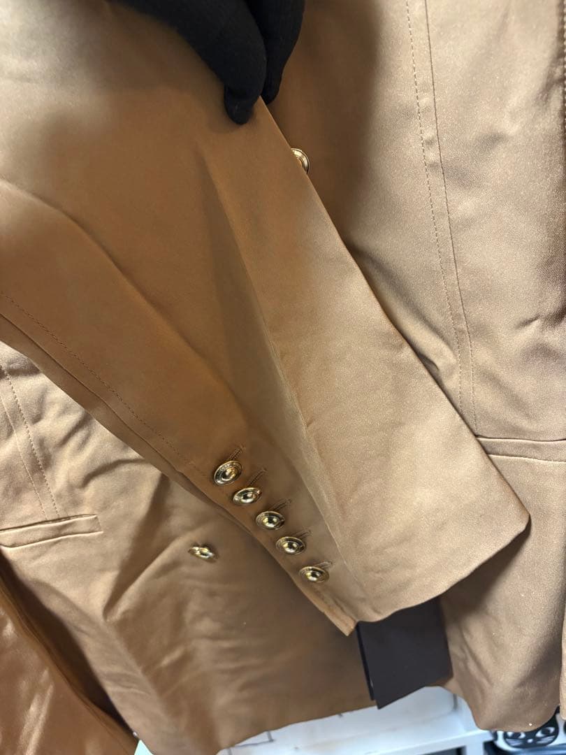 GUCCI 未使用ヴィンテージ 2011年 シルク スプリングコート タグ付き