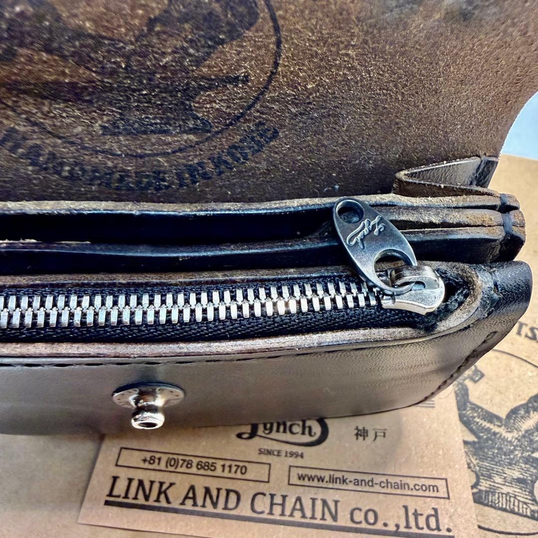 ギャラ付き　リンチシルバースミス　レザーウォレット　財布