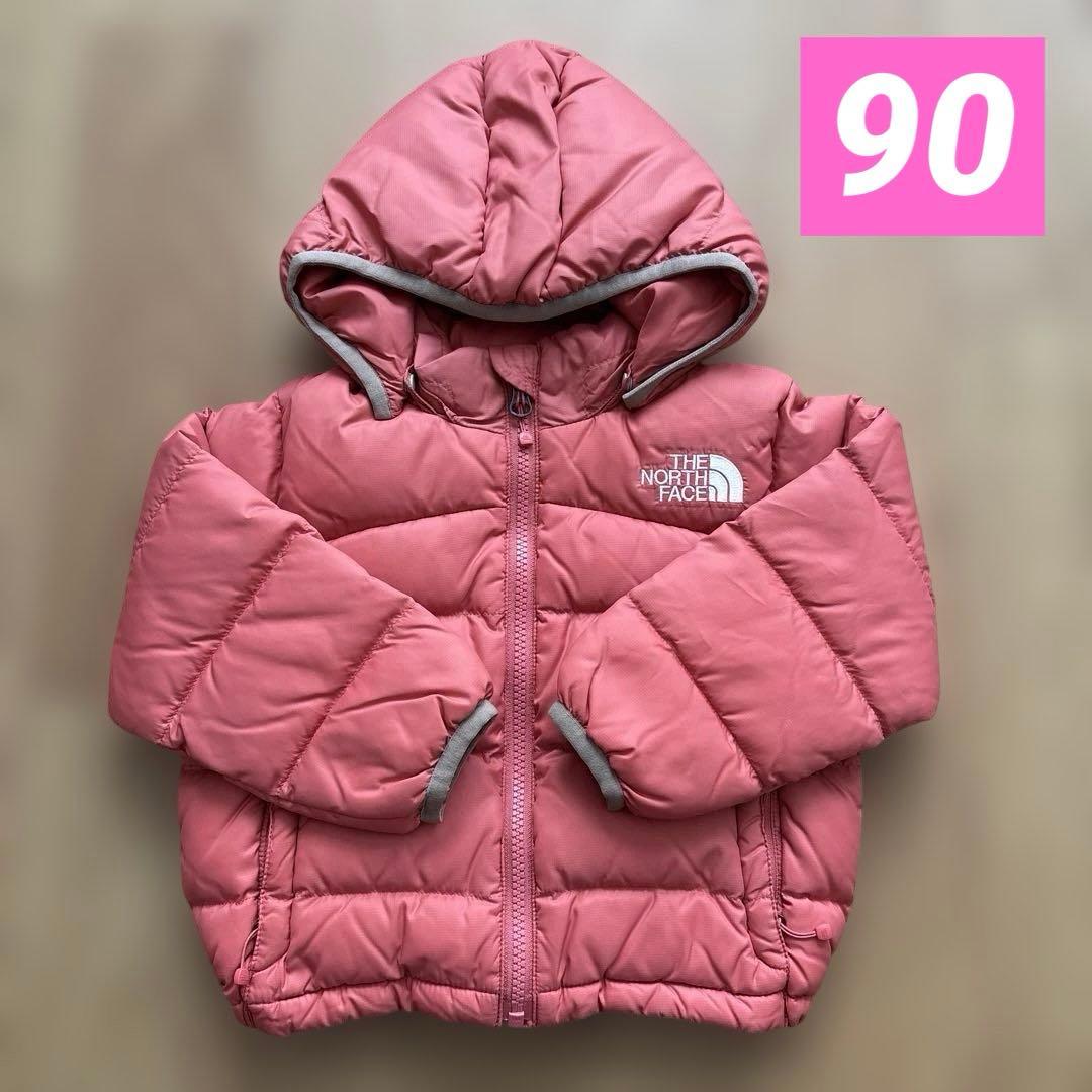 THE NORTH FACE ダウンジャケット 90cm アコンカグア ピンク