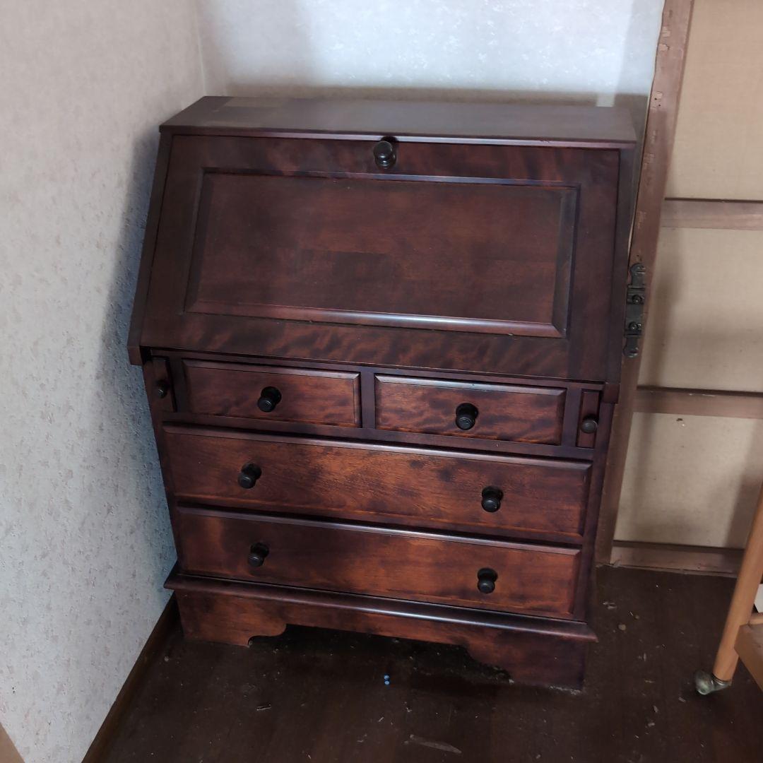 ビューロー　ライティングデスク　チェスト