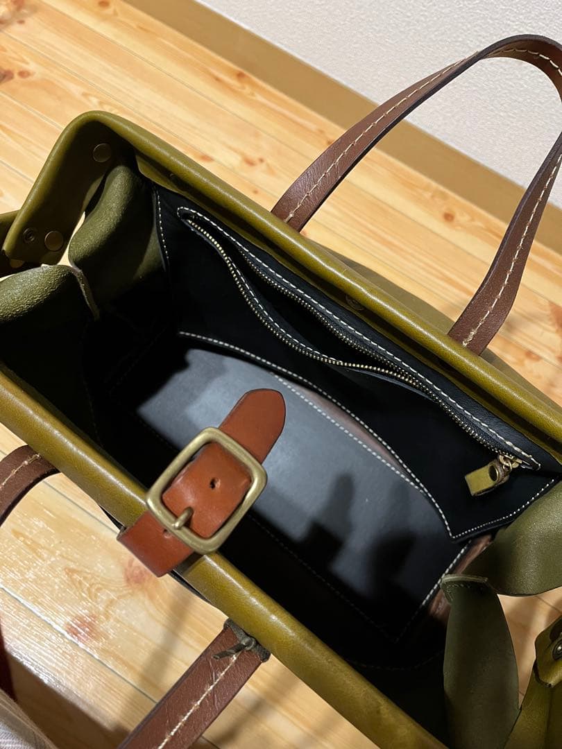 【HERZ】口枠ボストンバッグ(V-8)