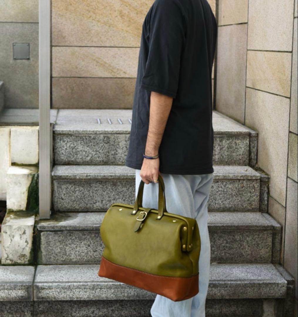 【HERZ】口枠ボストンバッグ(V-8)