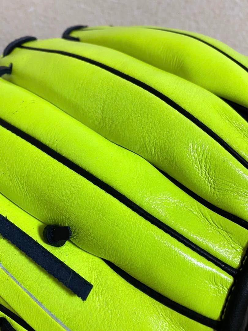 《蛍光イエロー》2020限定グラブ【久保田スラッガー】軟式一般用グラブ新品未使用