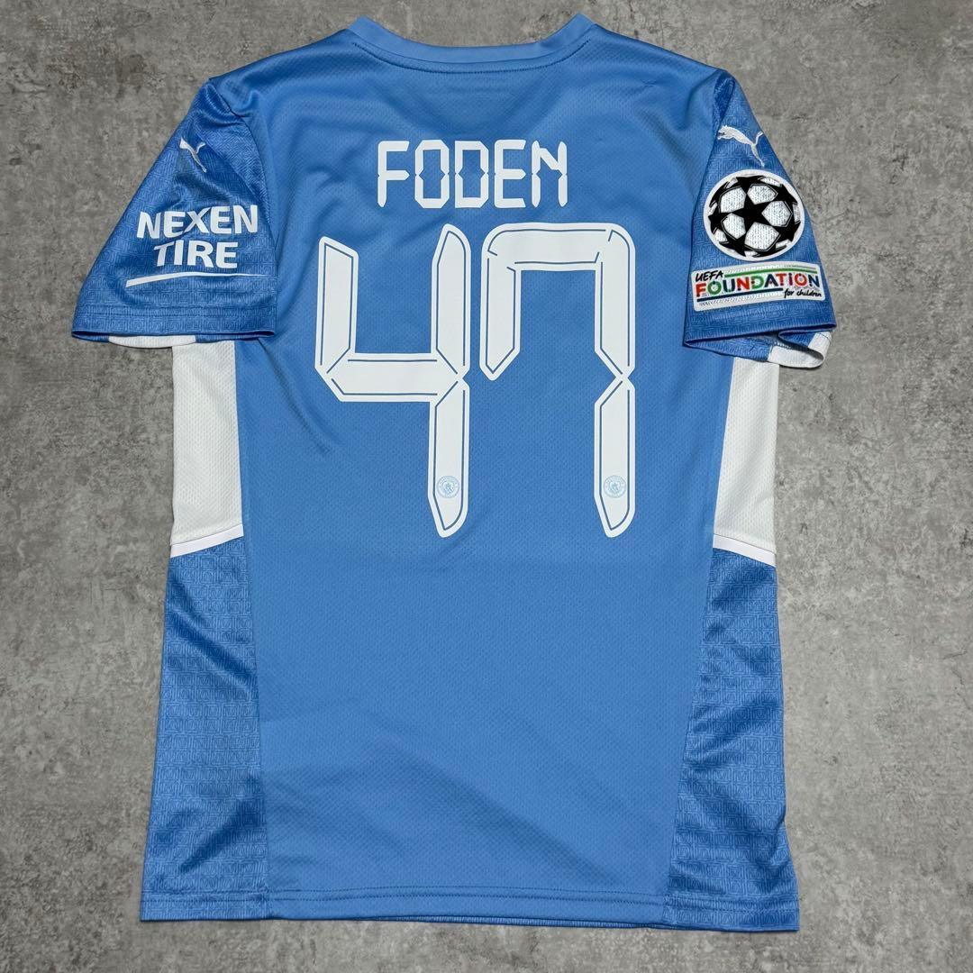 マンチェスター・シティ 21/22 #47 フォーデン ユニフォーム CL仕様