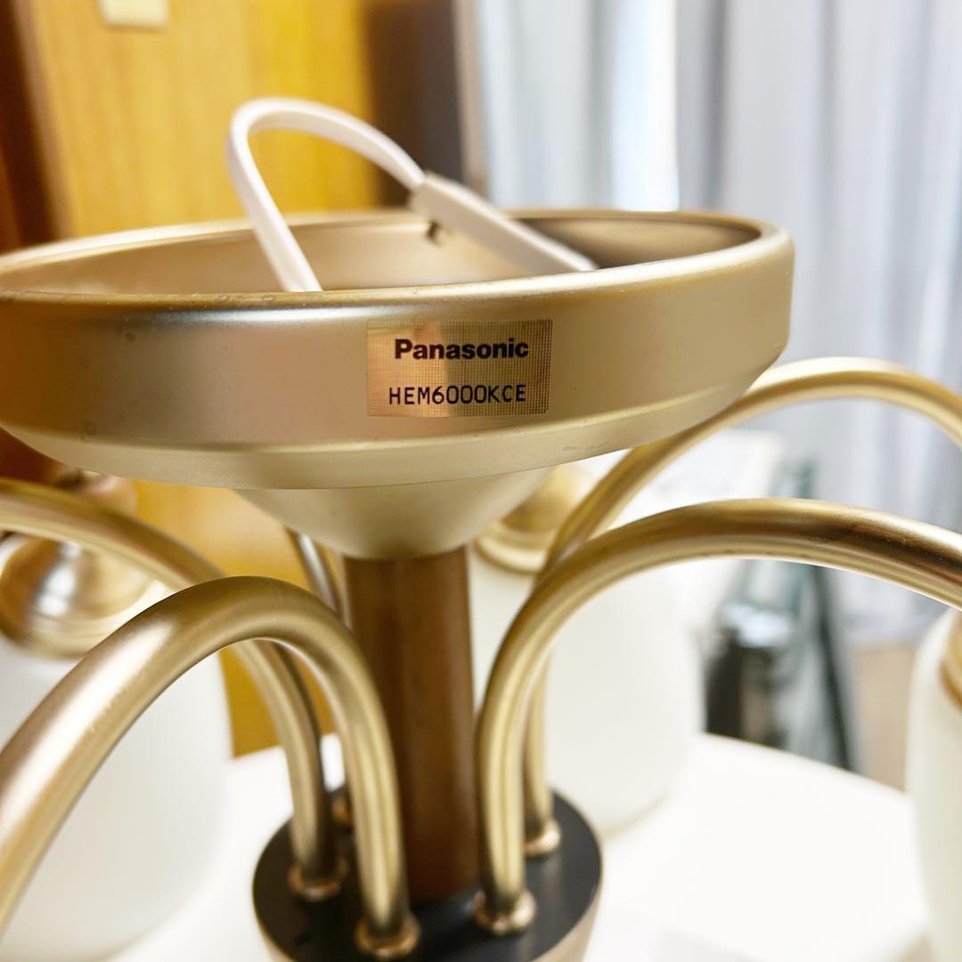 Panasonic パルックボールプレミア　シャンデリア6灯HEM6000KCE