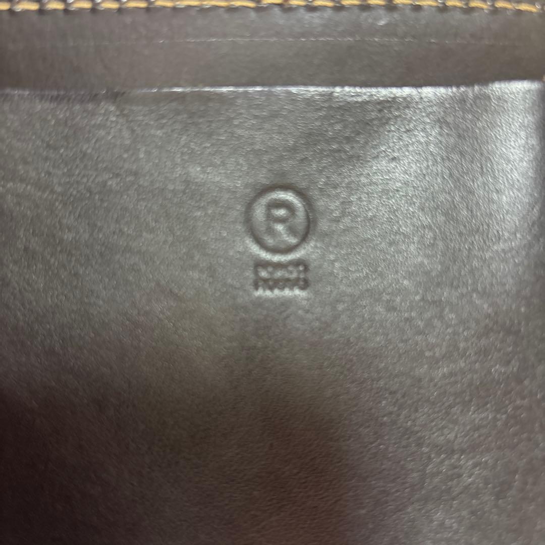 ポルコロッソ　スクエアクロスボディバッグ・ウエストポーチ　美品