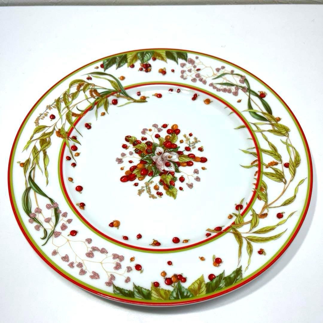 HERMÈS Jardin de Pythagore 磁器大皿