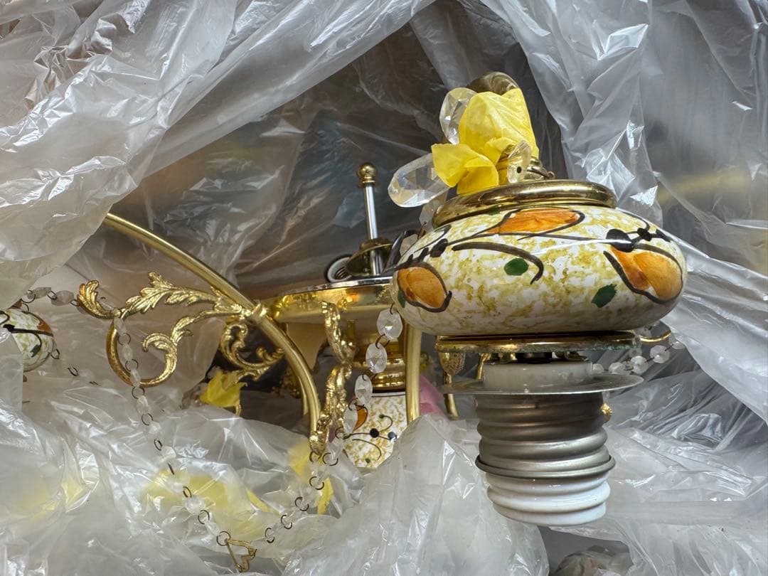 最終セール　シャンデリア　ブラケット付き