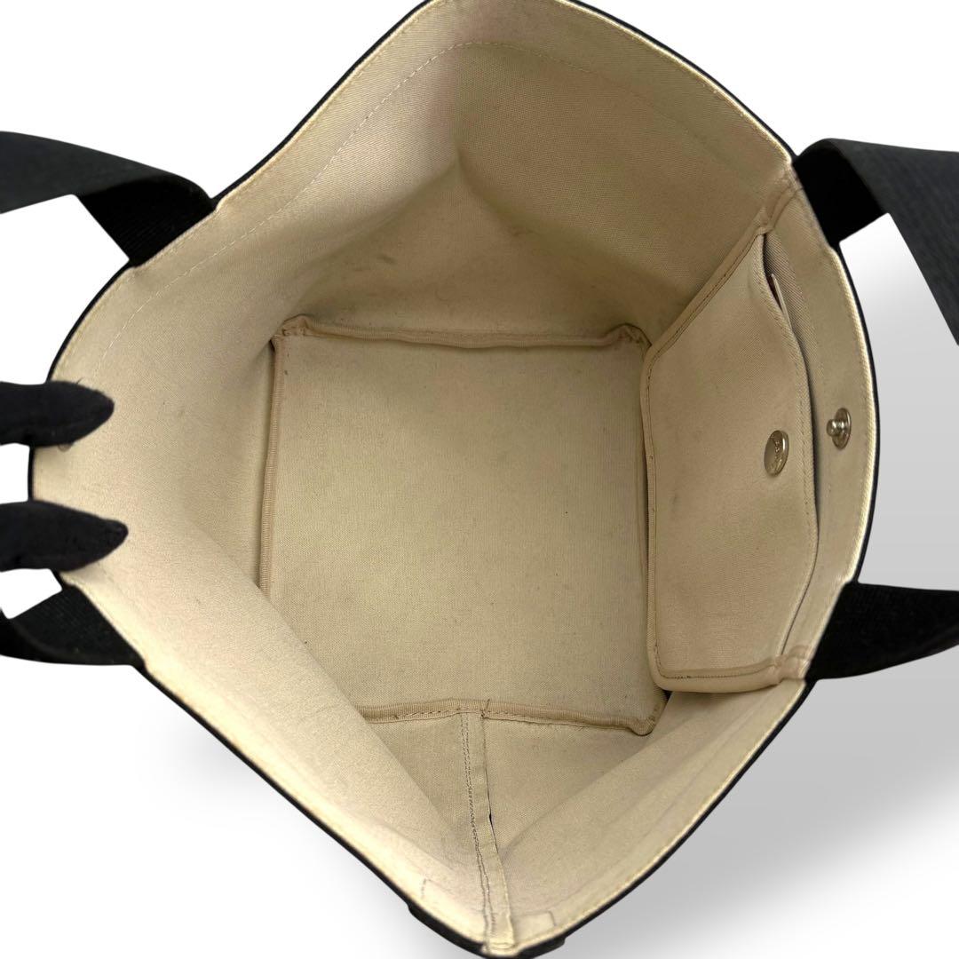 専用 エルベシャプリエ トートバッグ ハンドバッグ 707GPレザー ブラック