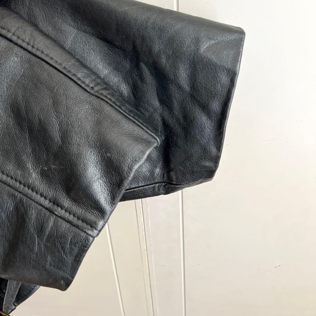 おっとこどっこさー様 90s Euro Vintage ビッグ レザージャケット