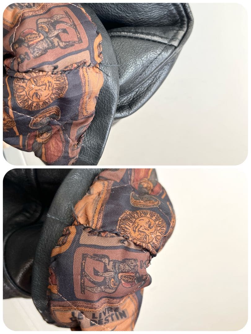 おっとこどっこさー様 90s Euro Vintage ビッグ レザージャケット