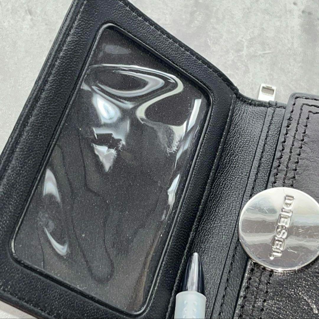 小物 diesel leather wallet 2way shoulder bag