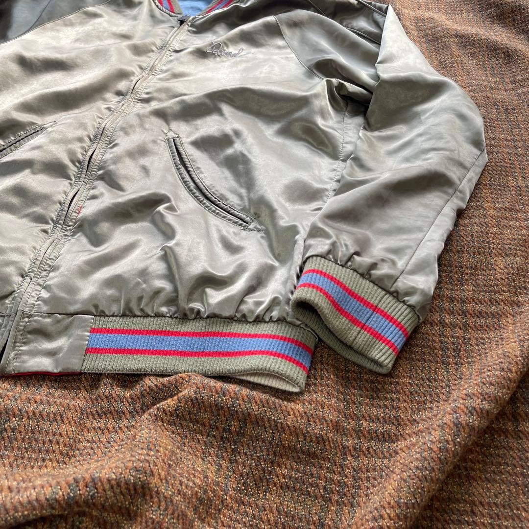 90's~ DIESEL スカジャン 牡丹 燕 鯉 梅 リバーシブル M相当