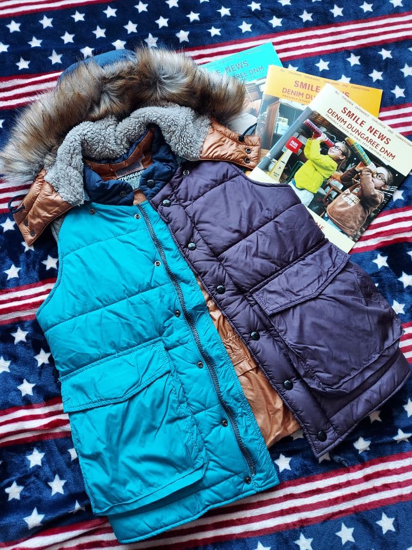 ♡専用♡ デニム&ダンガリー ショルダーバッグ・ベスト2点おまとめ