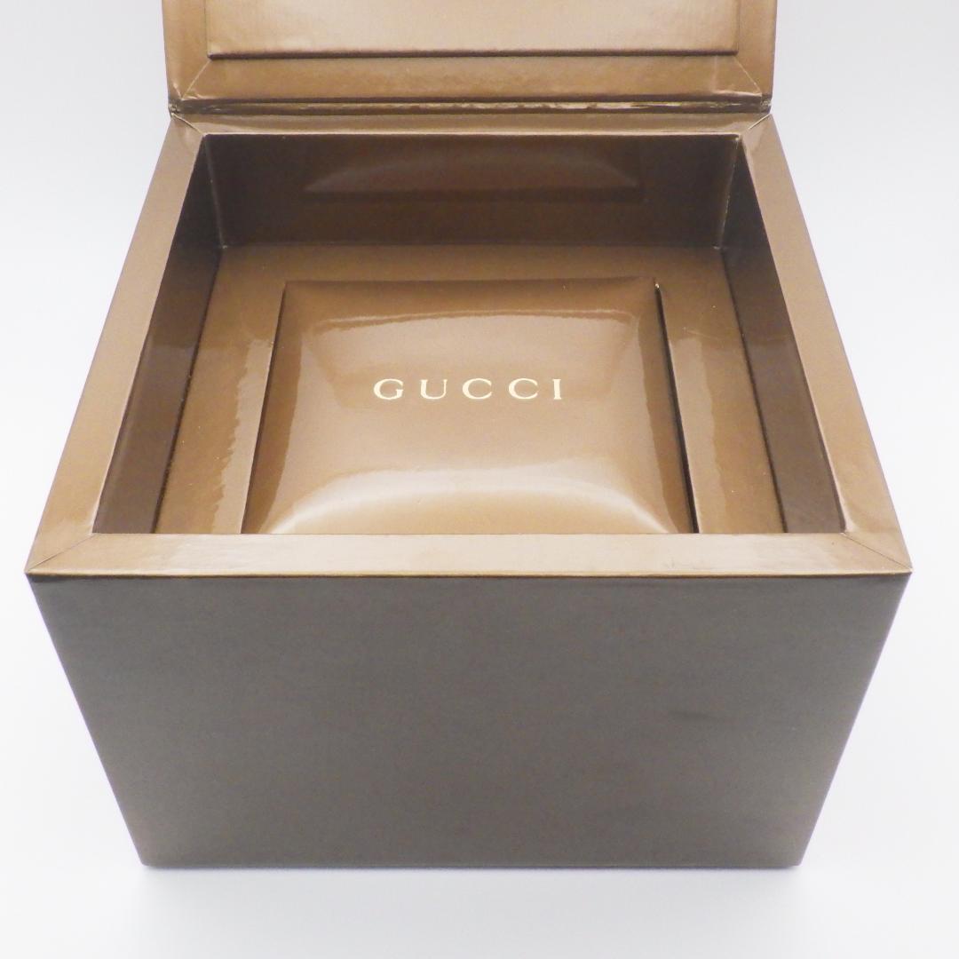 稼働 GUCCI グッチ トワール バングル腕時計 ハートデザイン ピンクシェル