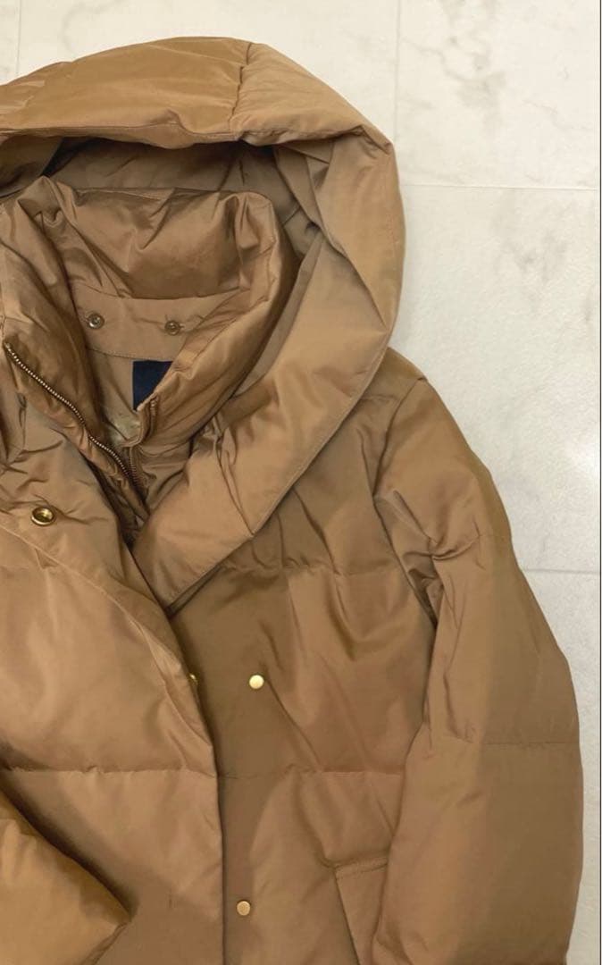 ☆極美品☆フレームワーク 定価49,500円 フードダウンコート ベージュ 40