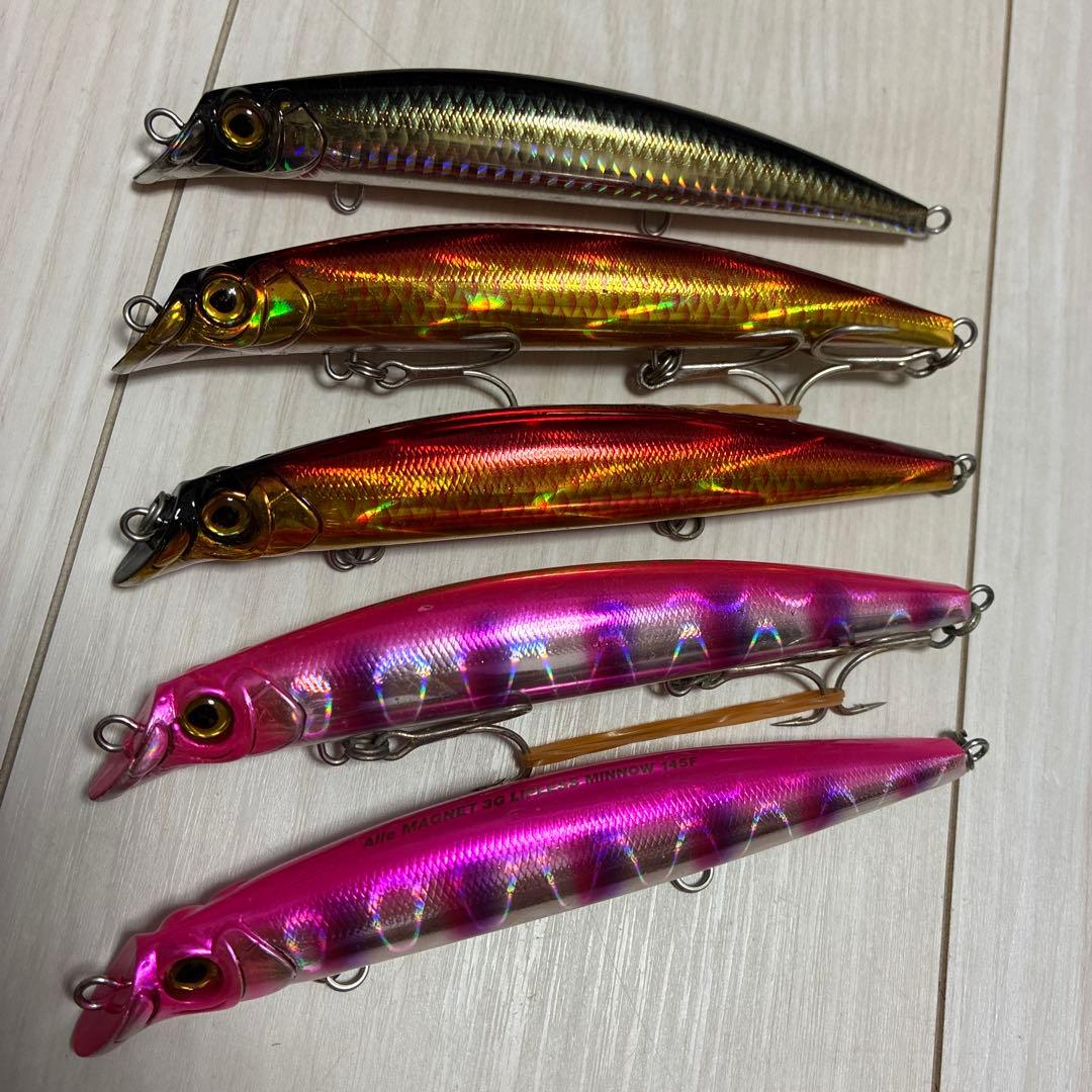 ルアー　デュエル　アイルマグネット　リップレスミノー　145F 28g