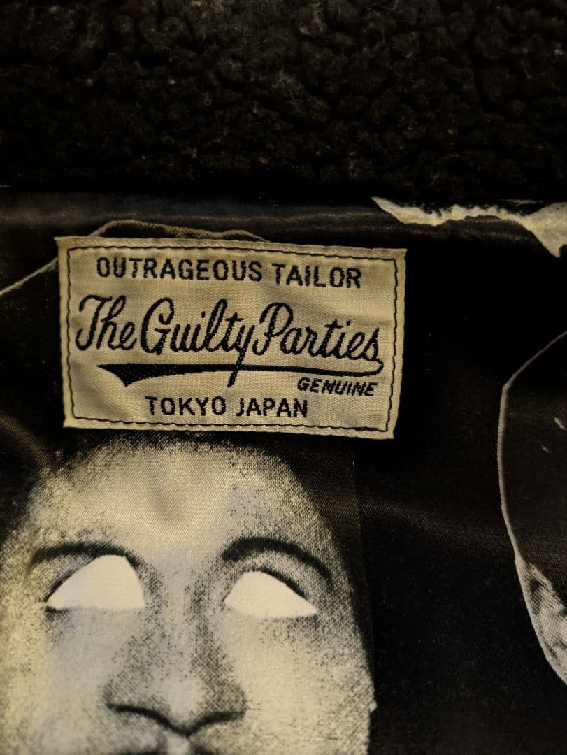 玉*置様 極小ロット　ウルフズヘッド　ワコマリア　ライダース　S　ボア付き