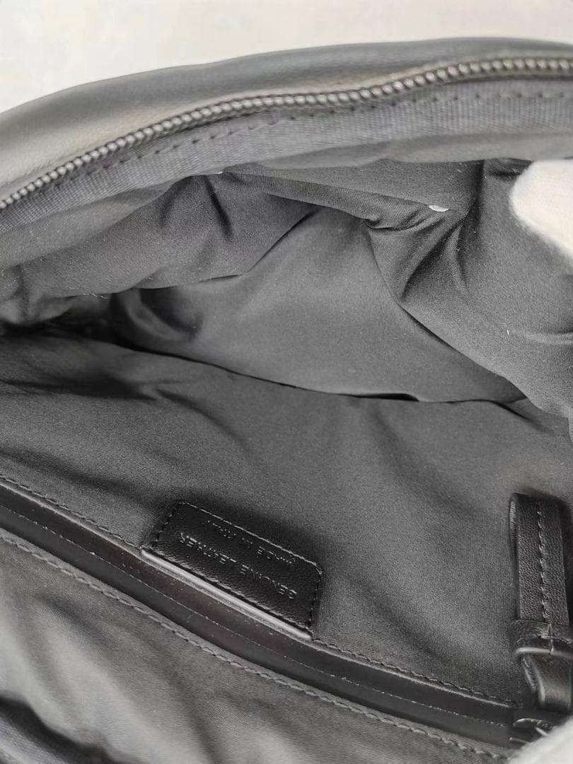 マルジェラ グラムスラム 2way ショルダーバッグ レザー ブラック