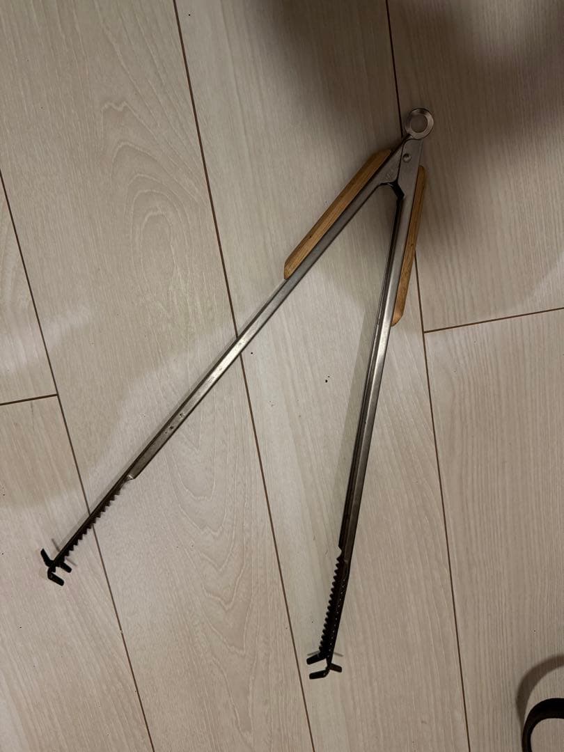 【セット販売】スノーピーク　焚き火台Lセット+網+薪バサミ+α