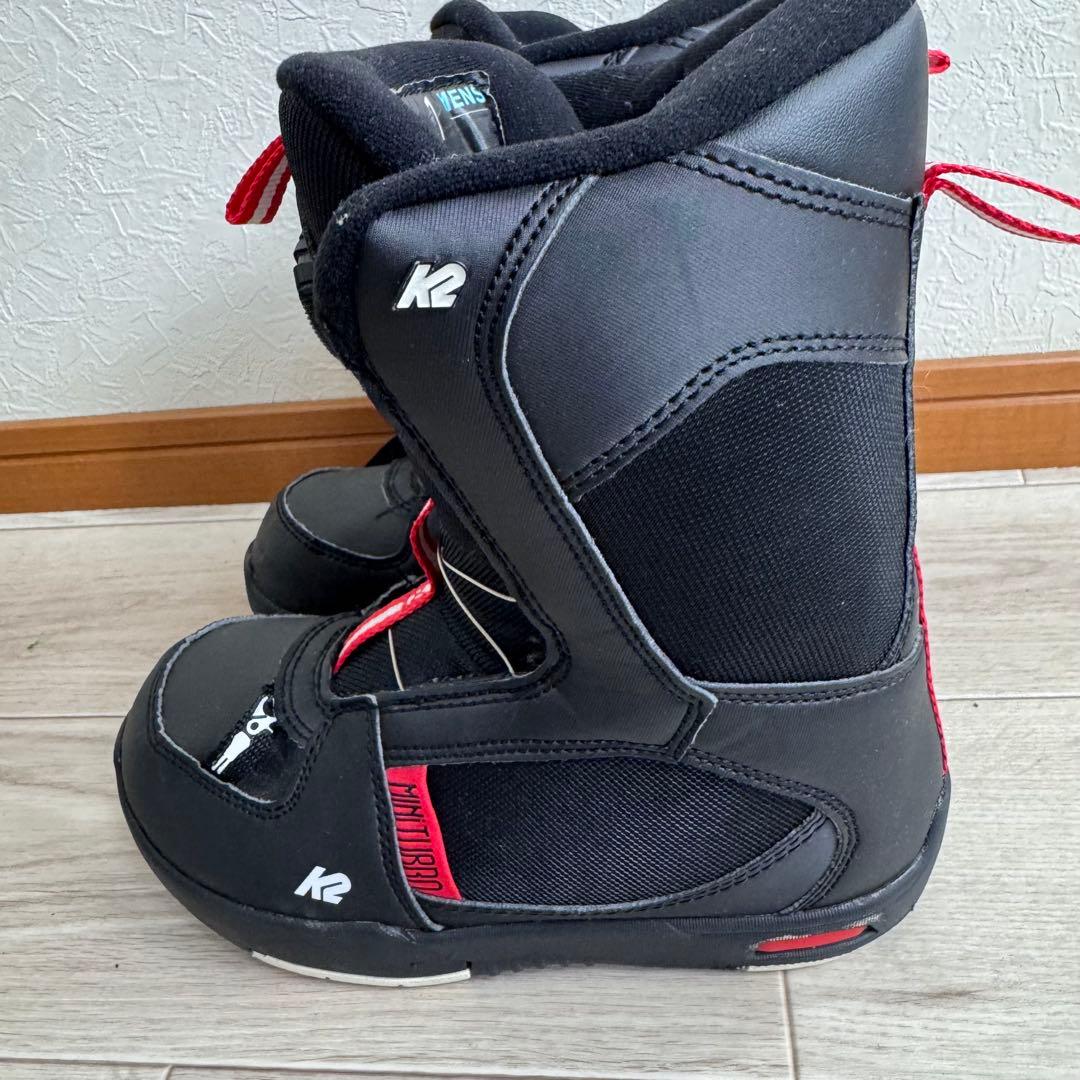 専用K2 MINIターボ スノーボードセット 90cmキッズスノーボード