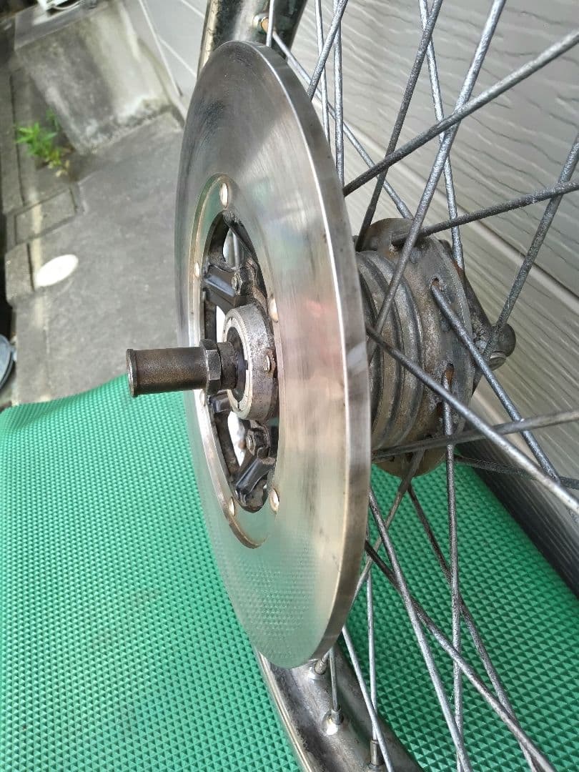 CB250 350セニアフロントブレーキ