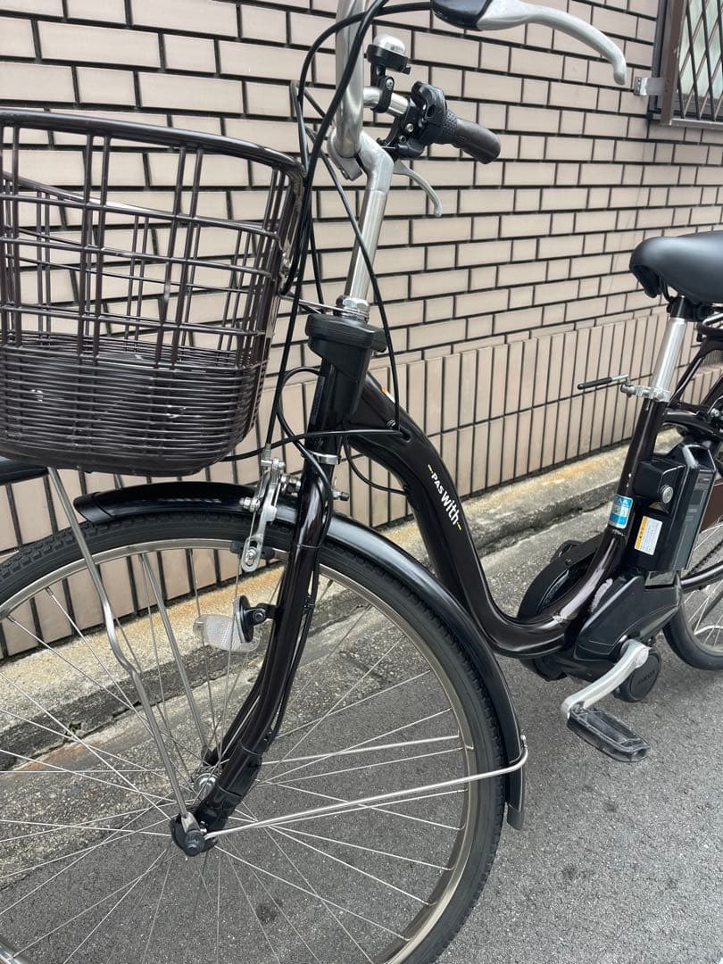 12.3ahヤマハ電動アシスト自転車26インチ