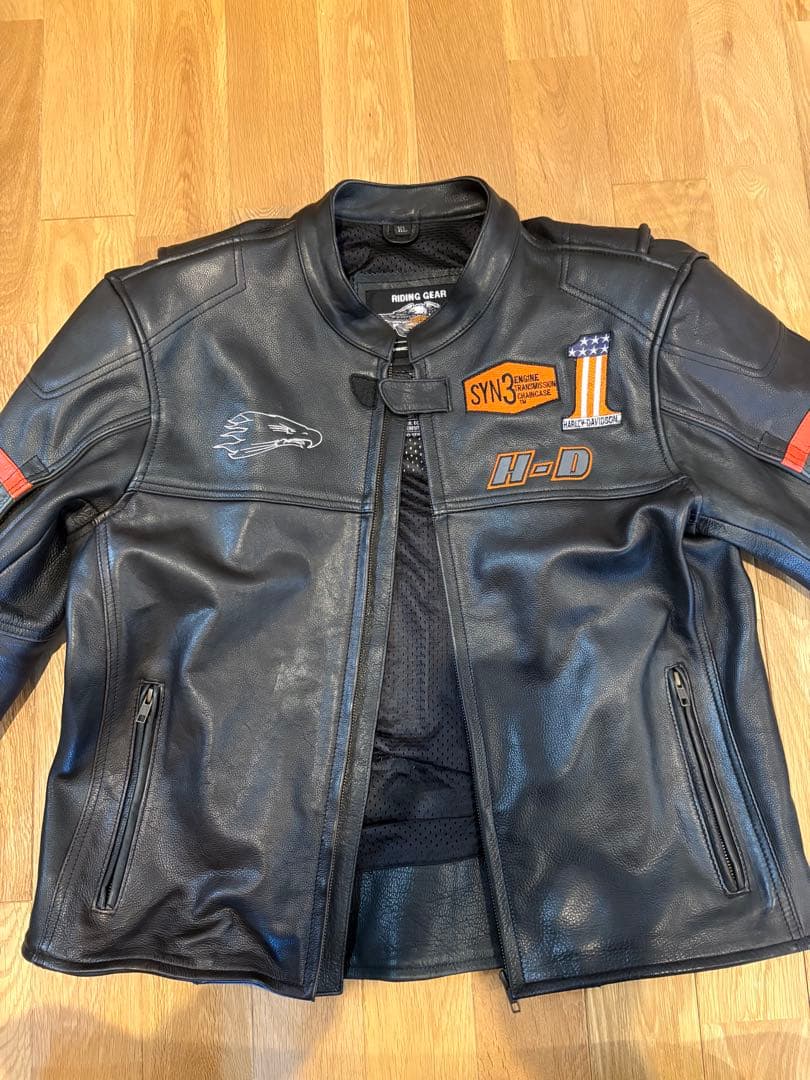 Harley-Davidson 純正レザーライダースジャケット