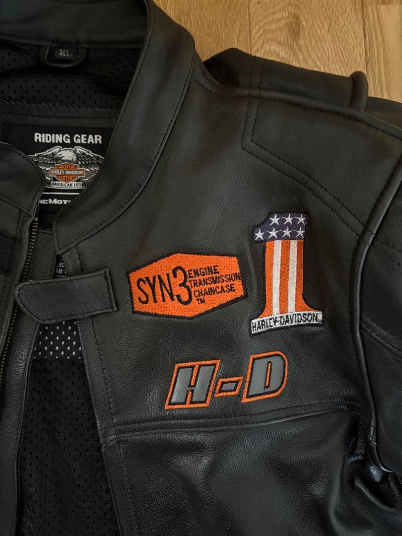 Harley-Davidson 純正レザーライダースジャケット