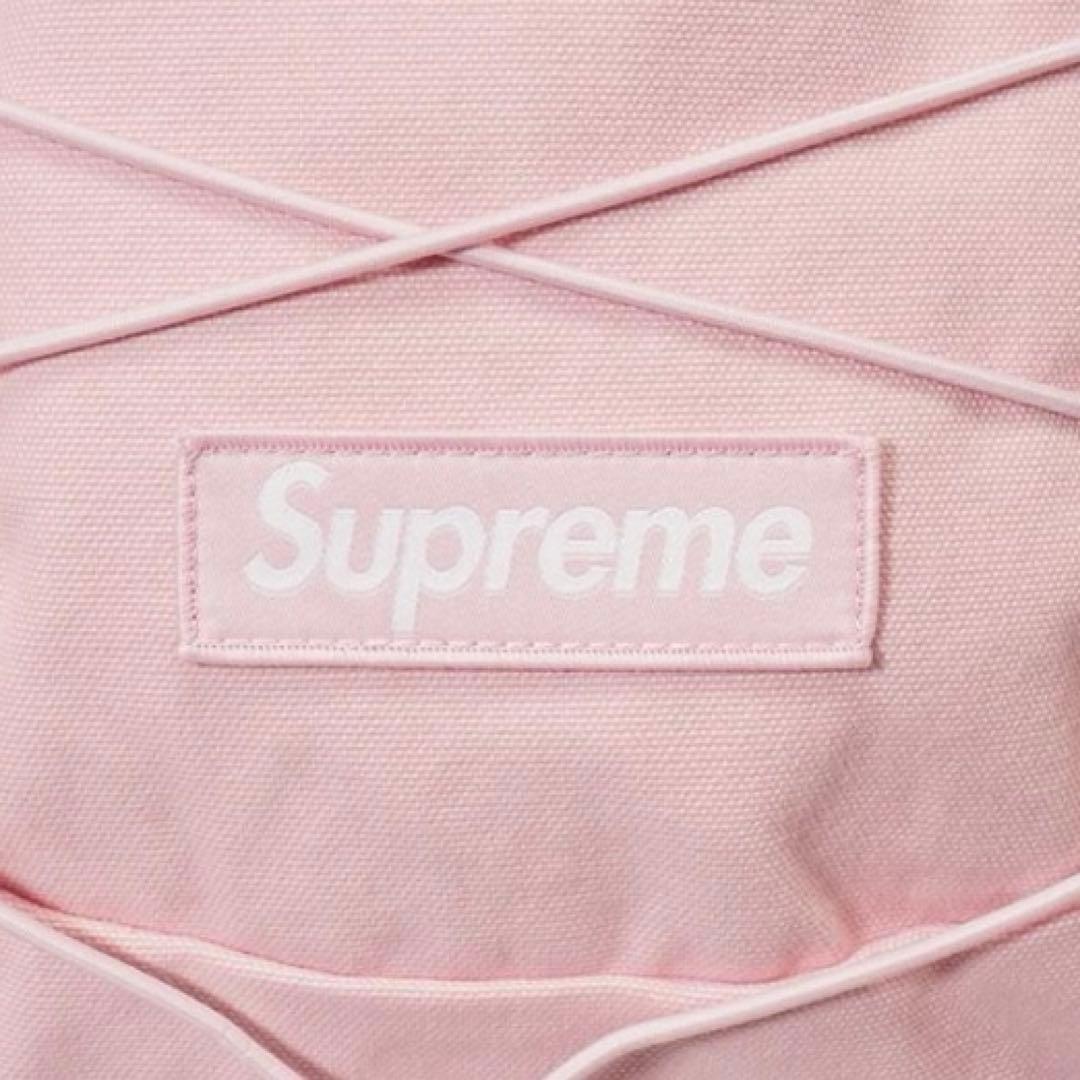 Supreme 25SS バックパック ライトピンク