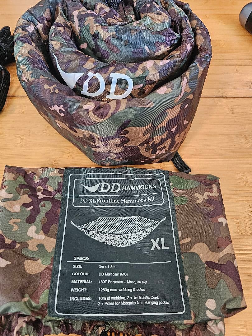 値下げ！【新品未使用】DDハンモック XL +スリーブ他