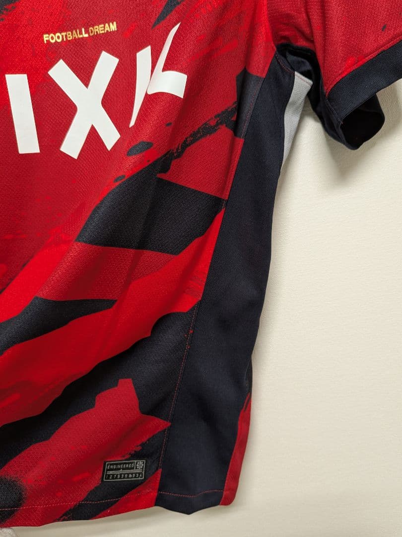 び*る様 【鹿島アントラーズ】2025国立限定レプリカユニフォームレッド12 X