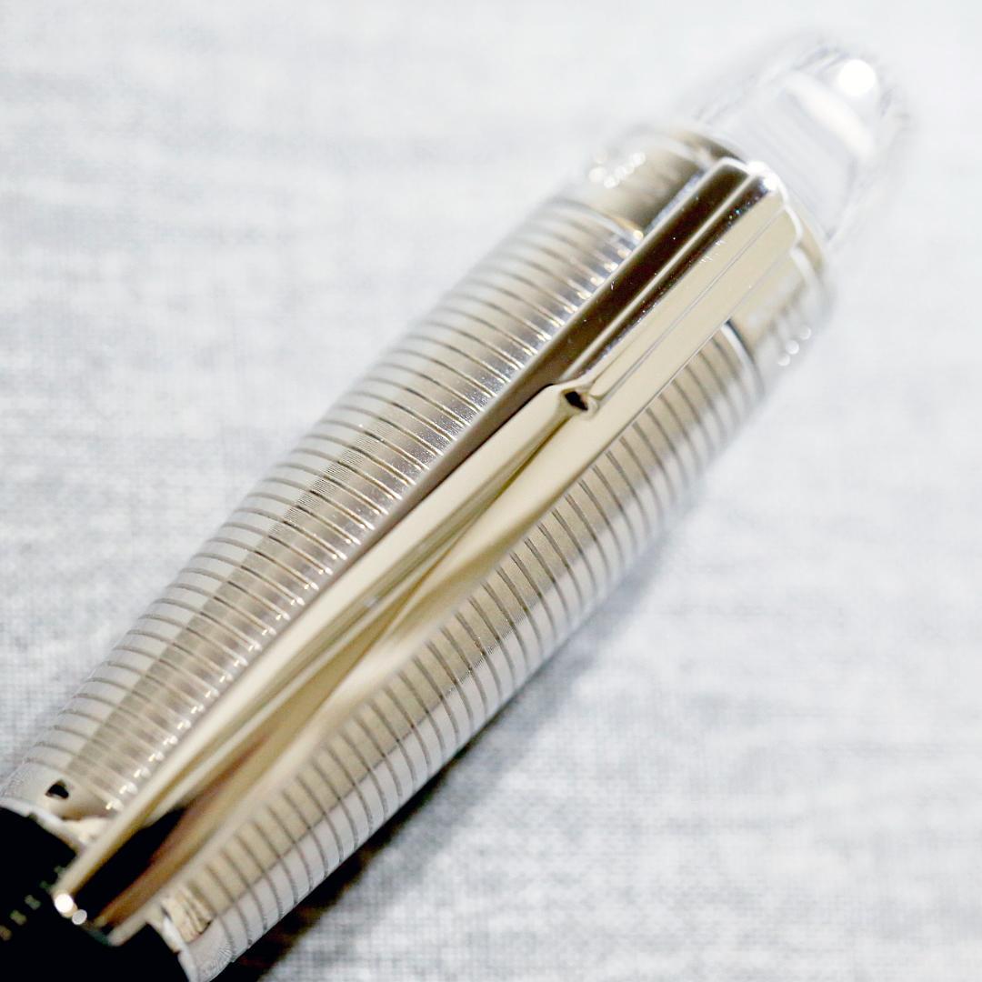 【極美品 送料込み】モンブラン 万年筆 スターウォーカー メタルドゥエ