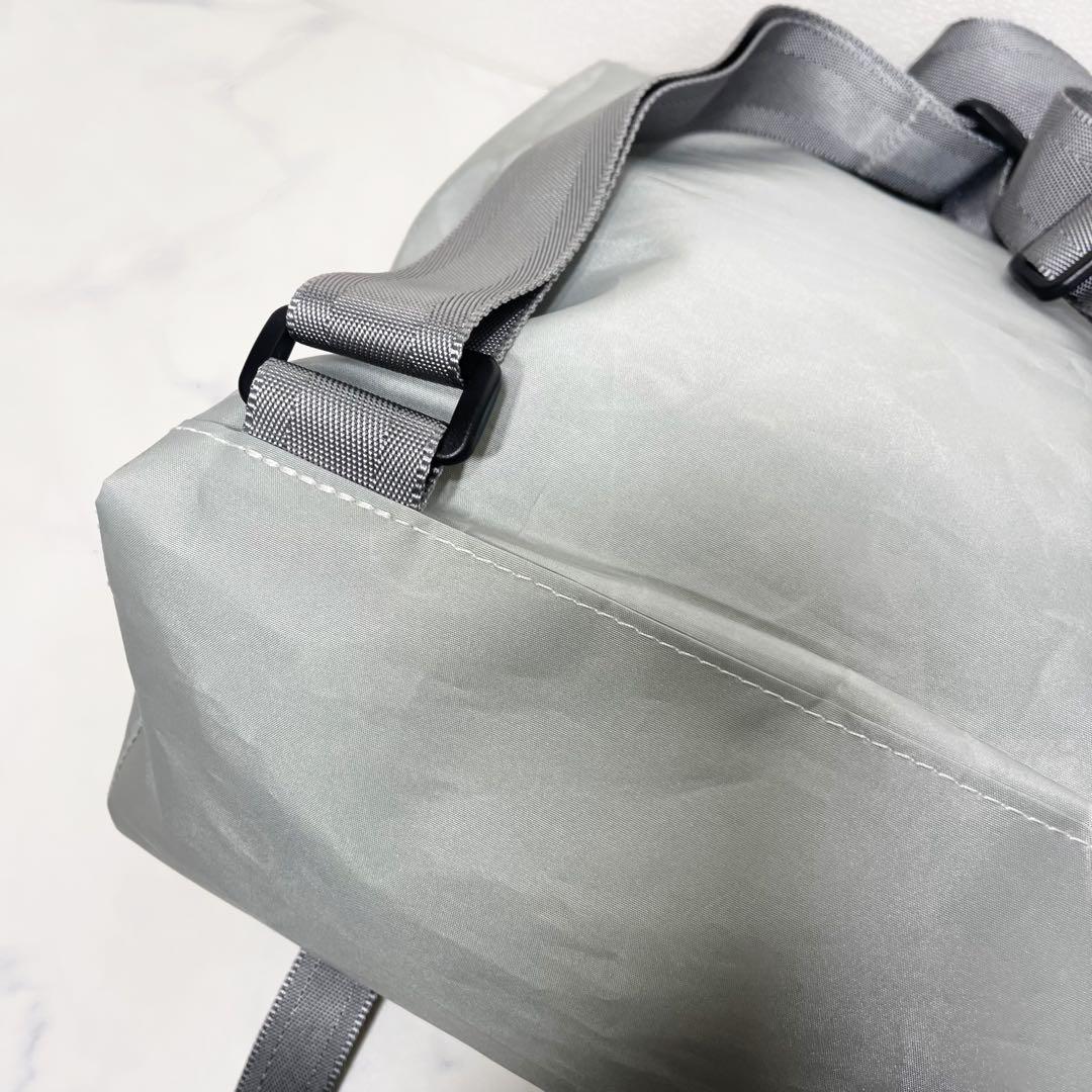 アキコJIB スクエア リュックバッグ セイルクロスバッグ 軽量 クジラ