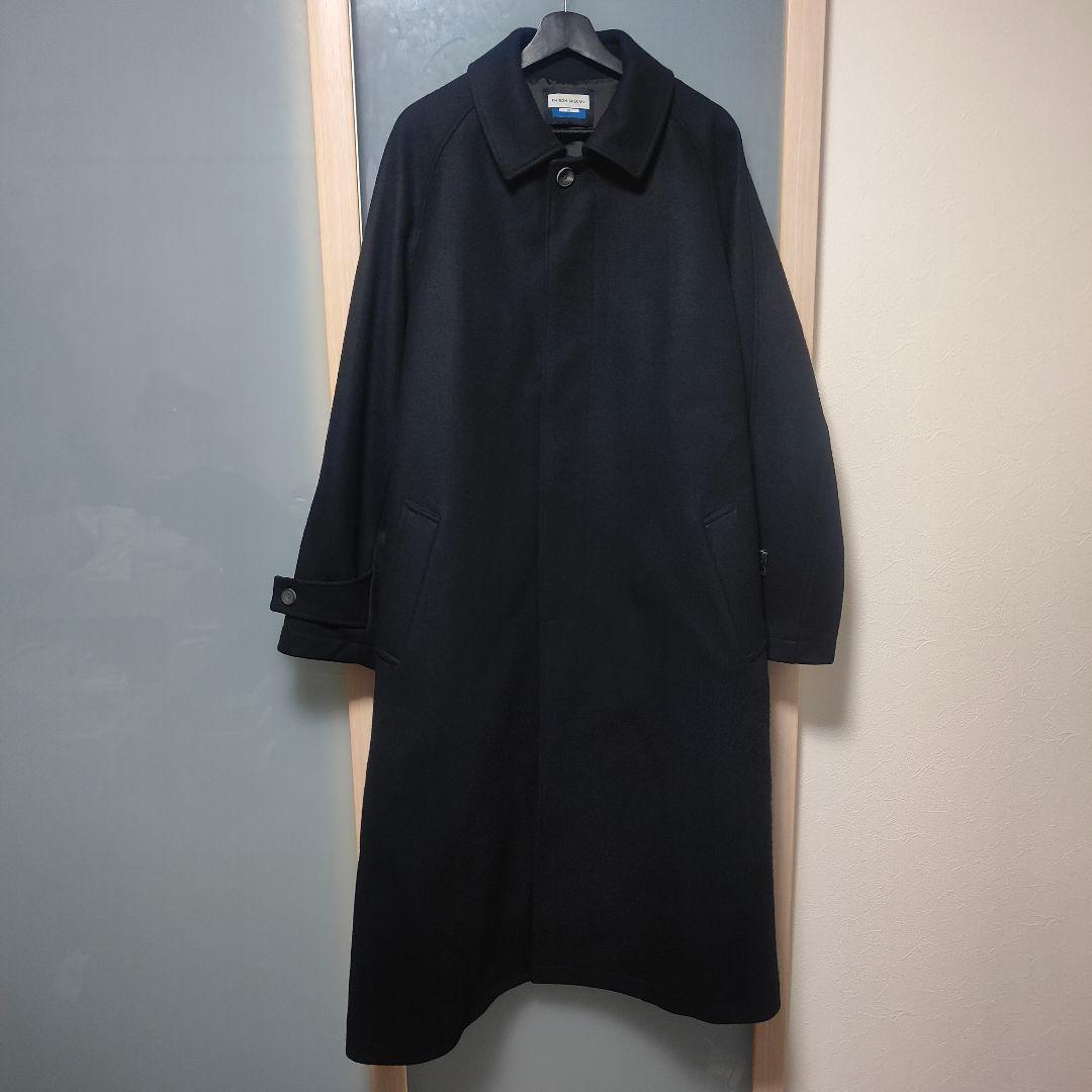 2024購入Super140s プライムオーバーメルトンバルマカンコートサイズ2