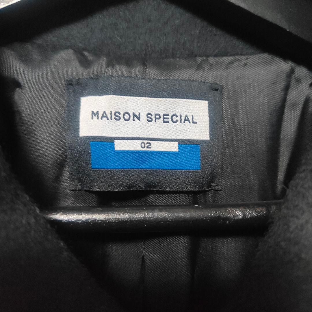 2024購入Super140s プライムオーバーメルトンバルマカンコートサイズ2