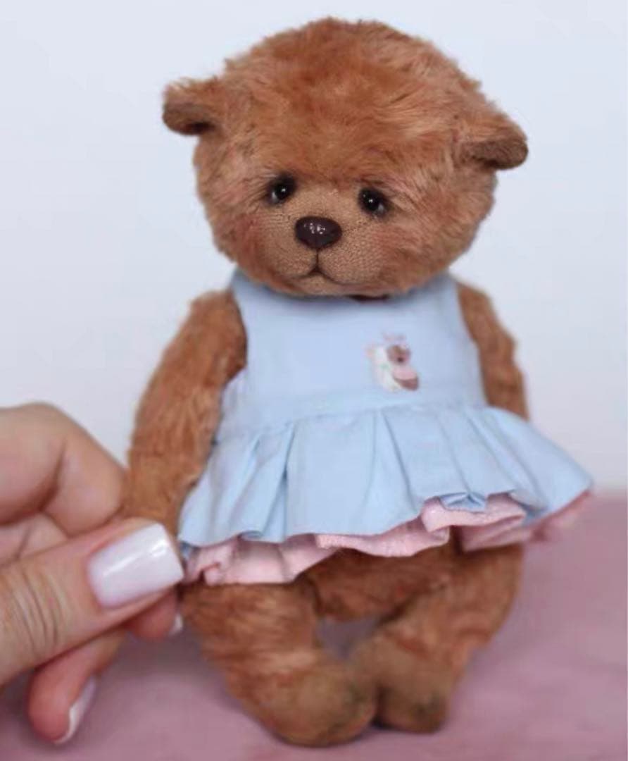 ベイビーベア 海外作家様 ハンドメイド ぬいぐるみ ロシア テディベア