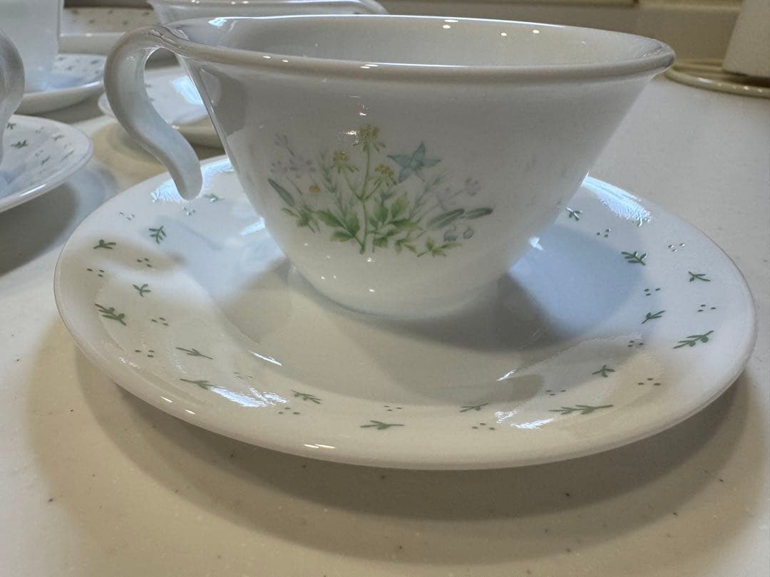 コレール26個セット 大皿/ティーカップセット/中ボール/ボール/平皿