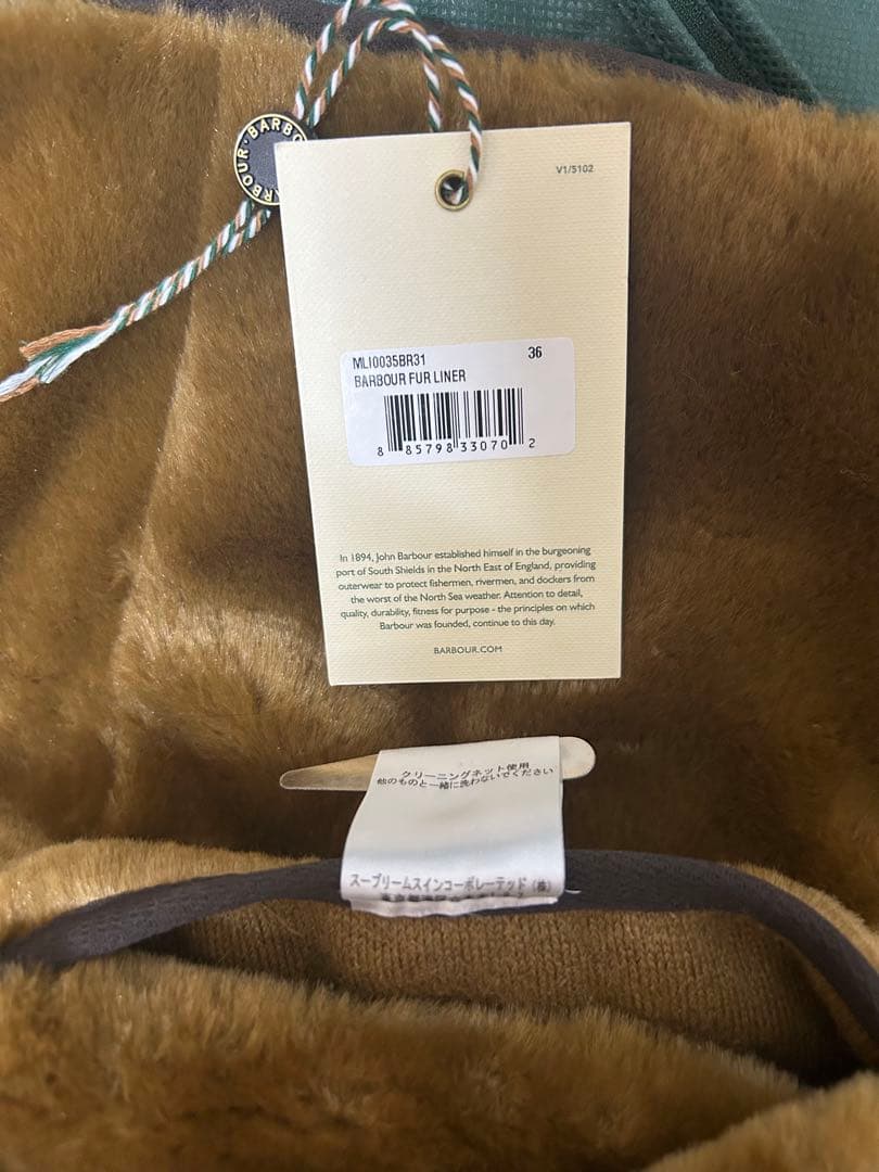 Barbour ビデイルSL36ライナー付属 限定ピンバッジ 英国製 豪華セット