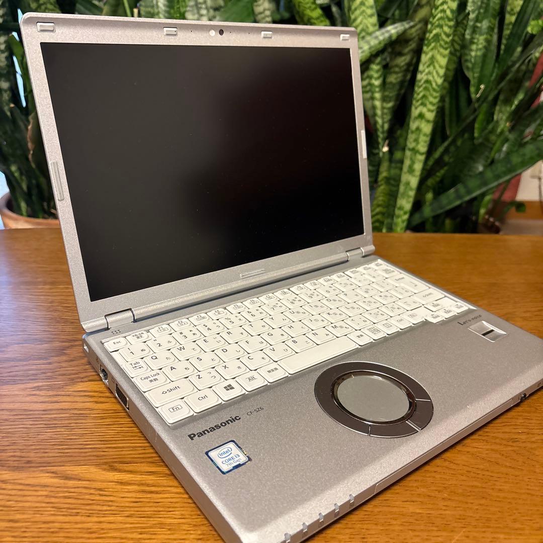 【低稼働2630h・指紋認証】レッツノートCF-SZ6 /i3 /8G/256G