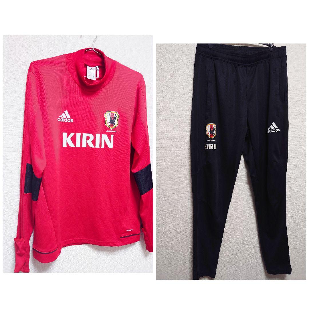 k*u様 adidas　サッカー日本代表　トレーニングウェアセットアップ