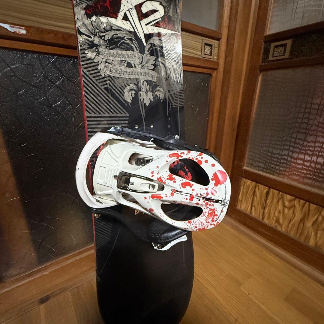 【美品】K2 スノーボード　ビンディング　セット　ケース付き