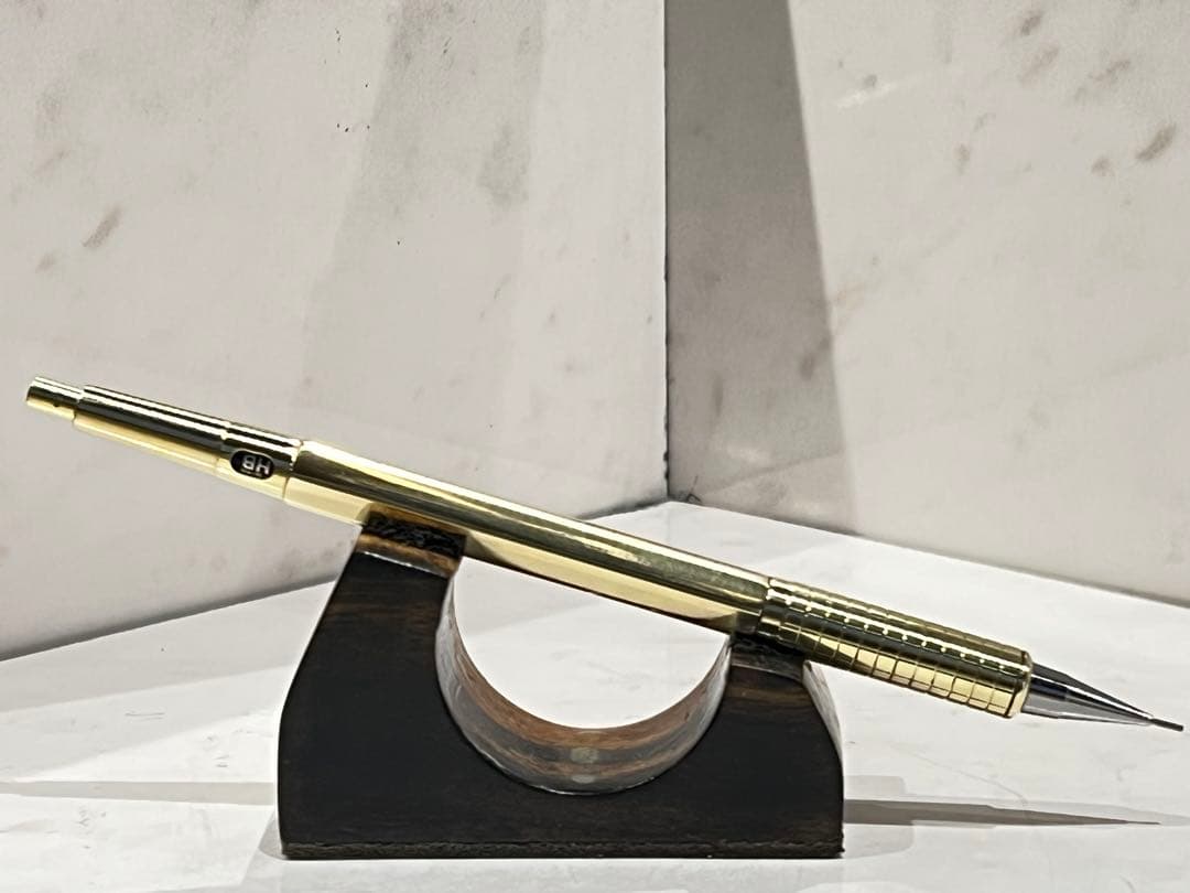 pg5+真鍮6角軸+フル真鍮(硬度表示窓有り、ノックカバー、ノックボタン)