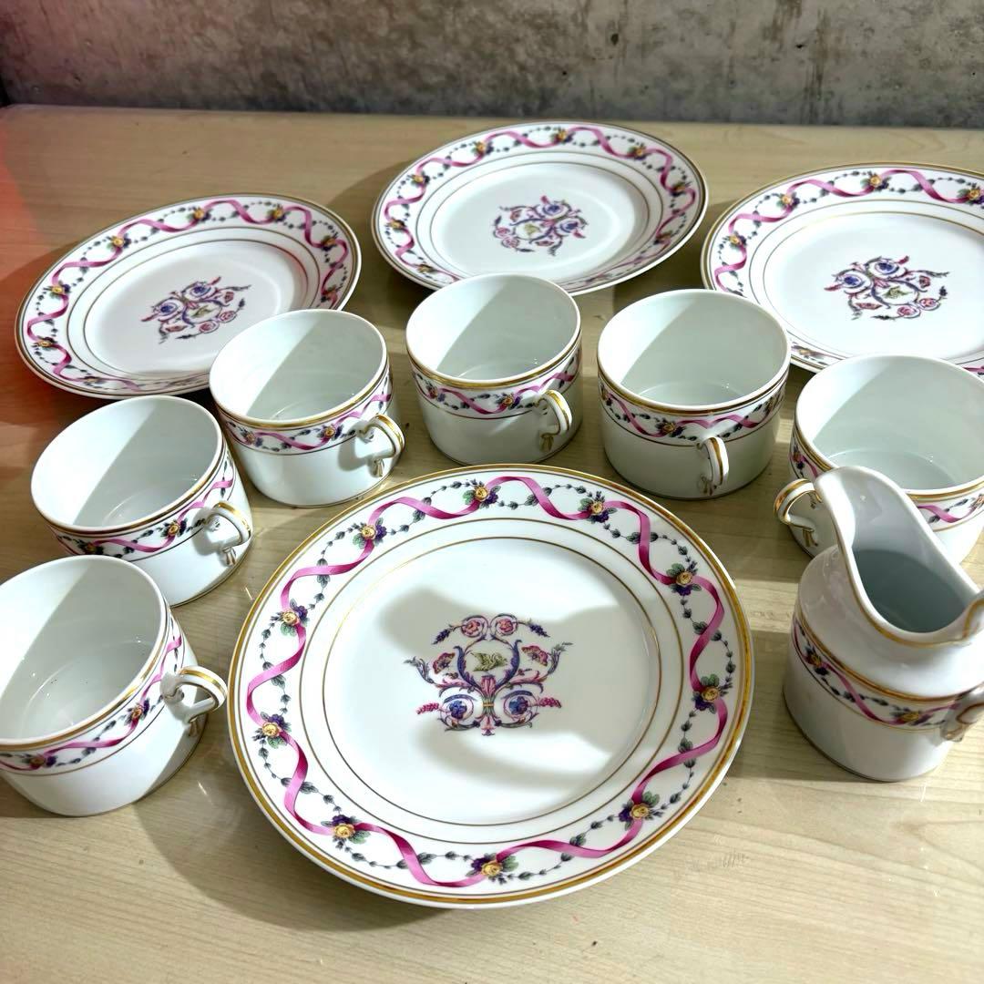 希少 リチャードジノリ ジュリエッタ カップ クリーマー プレート 11点セット